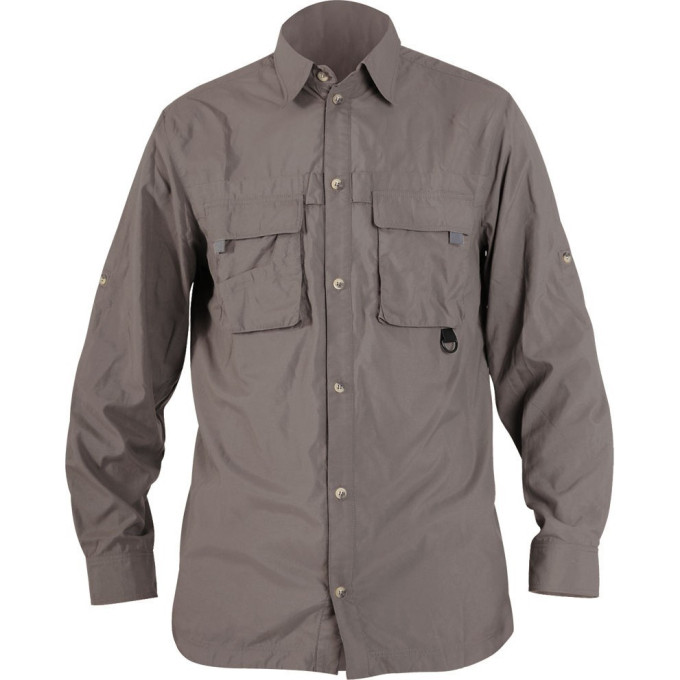 Рубашка NORFIN COOL LONG SLEEVES GRAY 01 р.S 651101-S